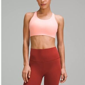 NWT Lululemon Energy Bra High Support 34D pink